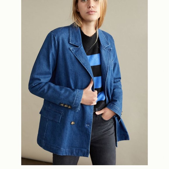 Anthropologie Jackets & Blazers - NWT anthropologie pilcro layne denim blazer S
